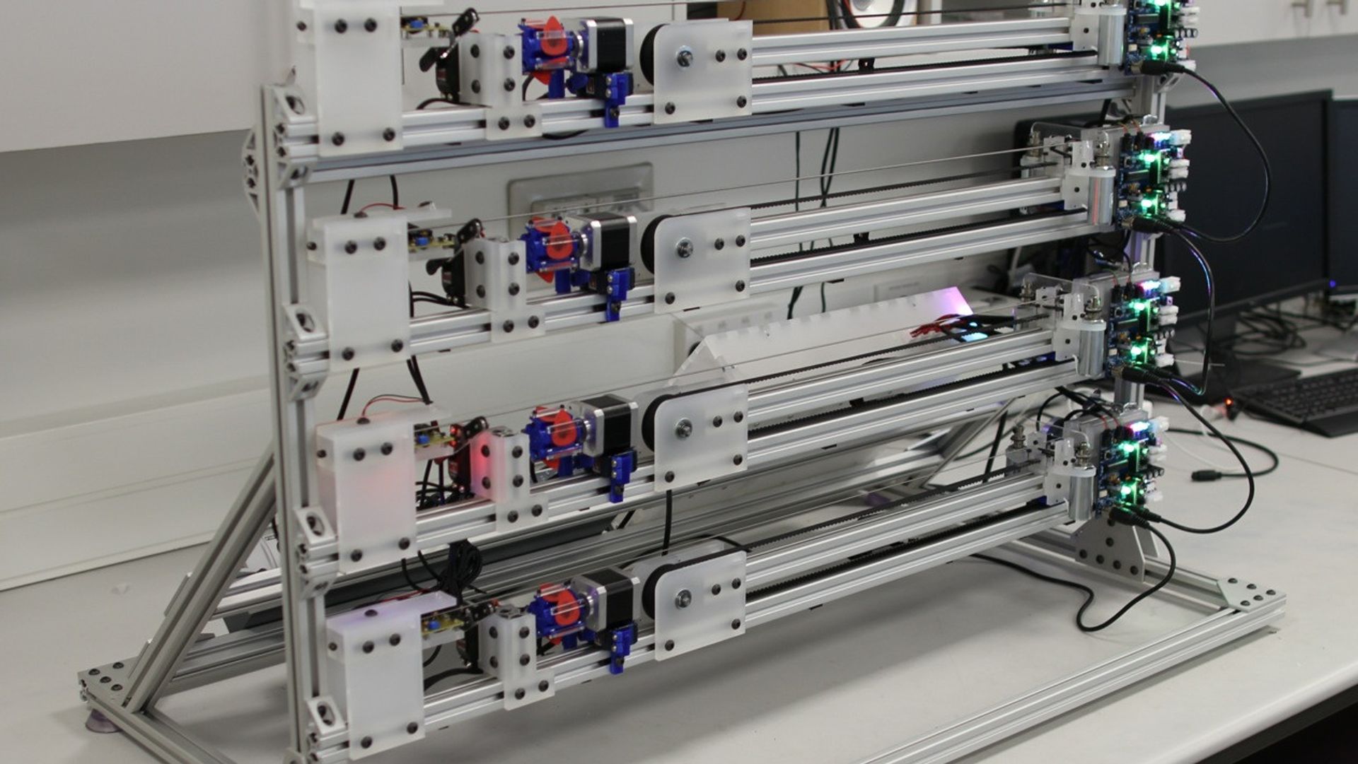 Mechbass consists of automation technology components